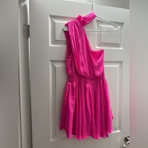 Hot Pink Mini Dress
